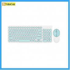 FORTER IK6630 2.4GHz 無線鍵盤+滑鼠套裝(薄荷綠) 780-2467-P